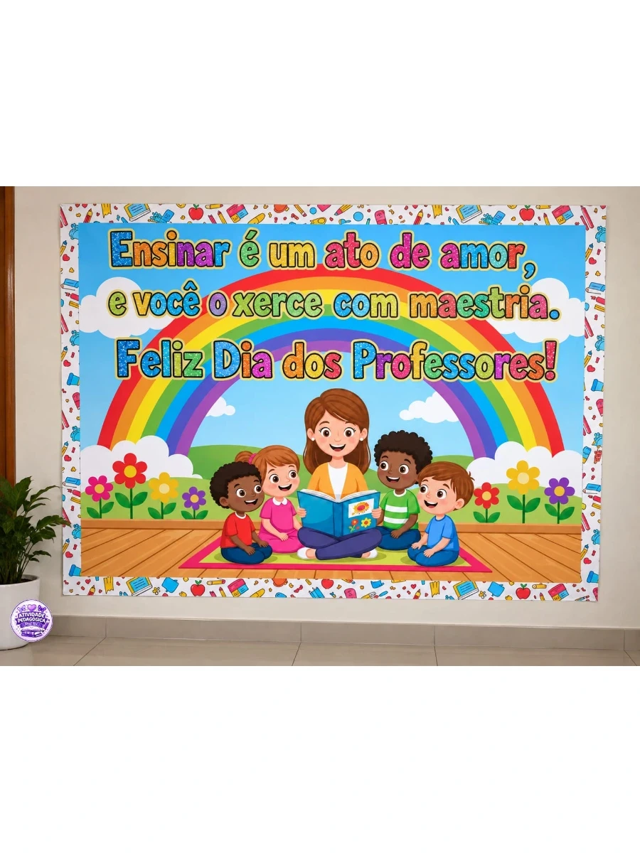 Prévia 1 de PAINEL DIA DOS PROFESSORES – ENSINAR É UM ATO DE AMOR