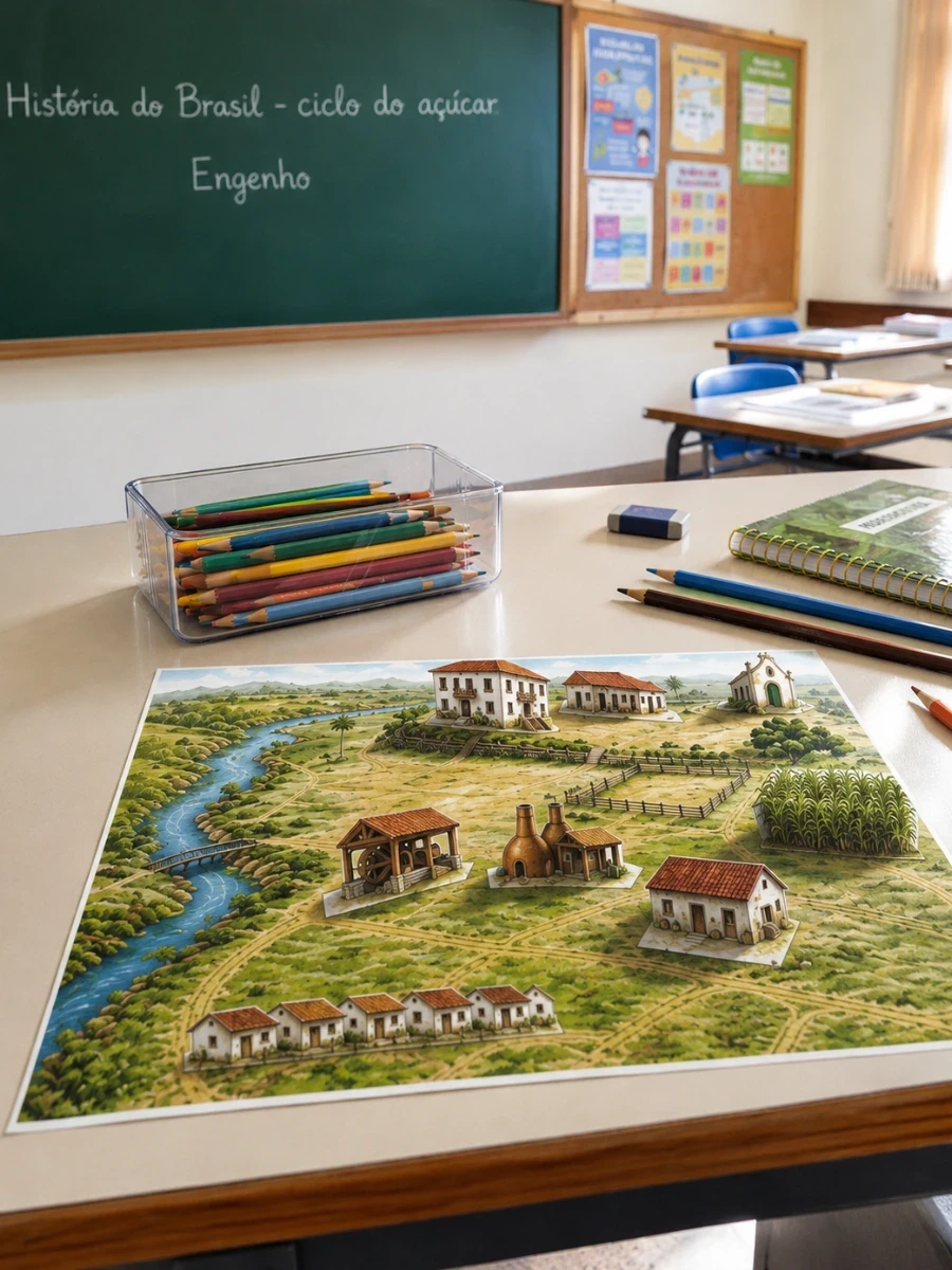 Prévia 1 de Montagem de Engenho de Açúcar