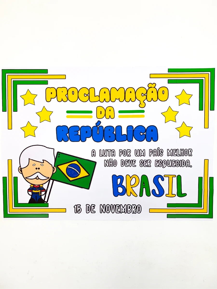 Prévia 1 de Painel Dia da Proclamação da República – PDF para Impressão