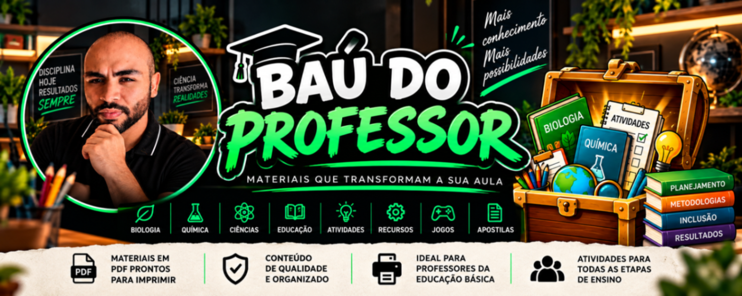 Baú do professor