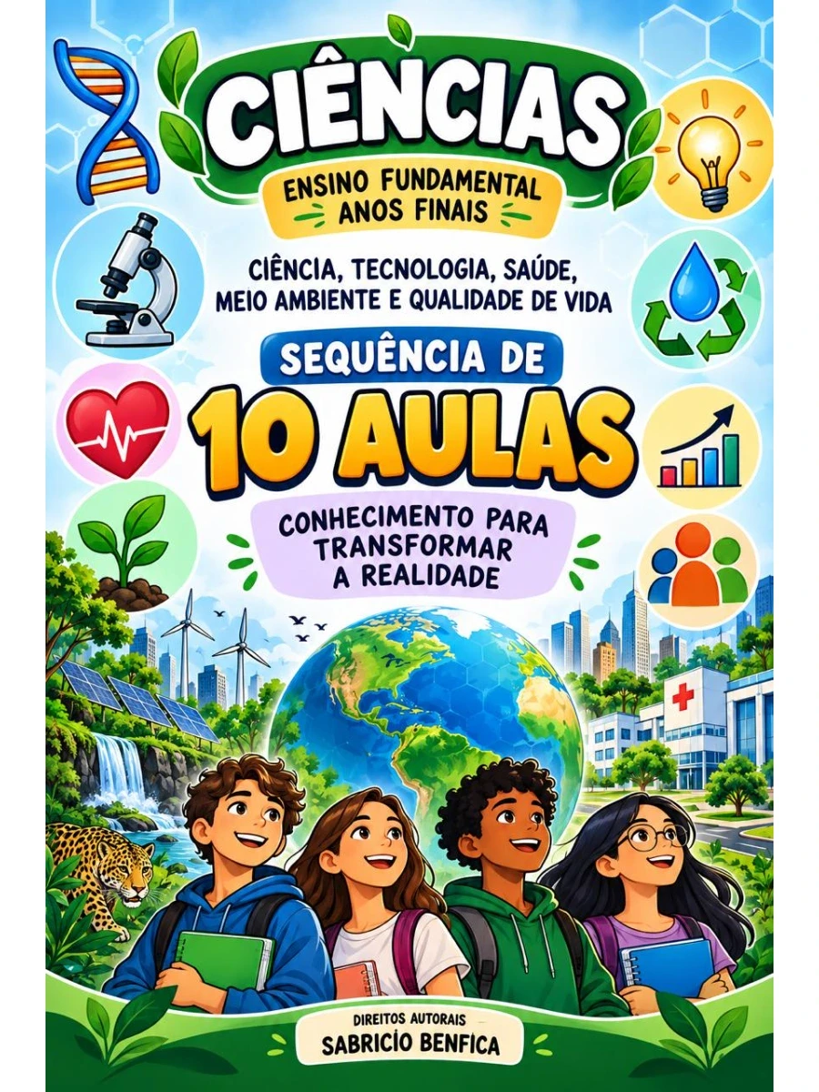 Sequência de 10 Aulas de Ciências – Ciência, Tecnologia, Saúde e Meio Ambiente