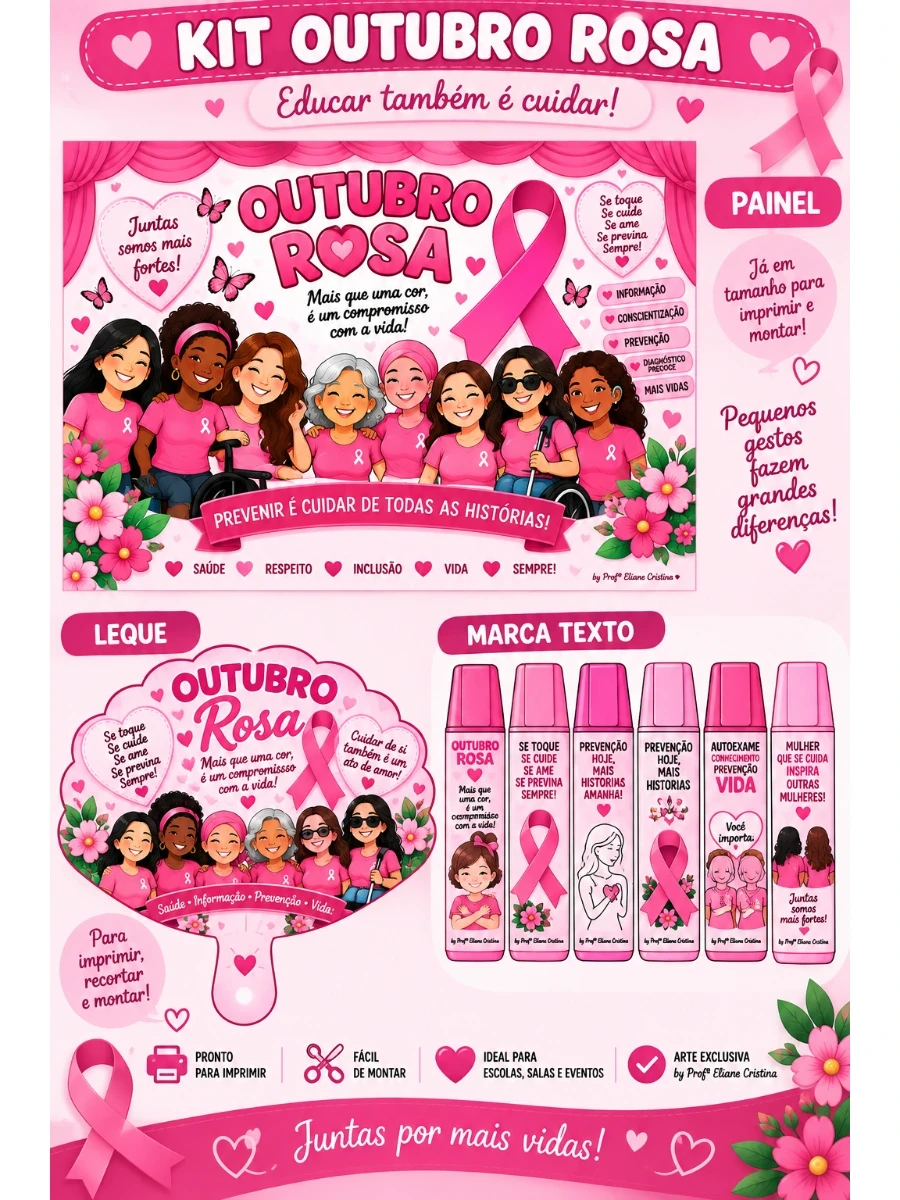 Kit Outubro Rosa
