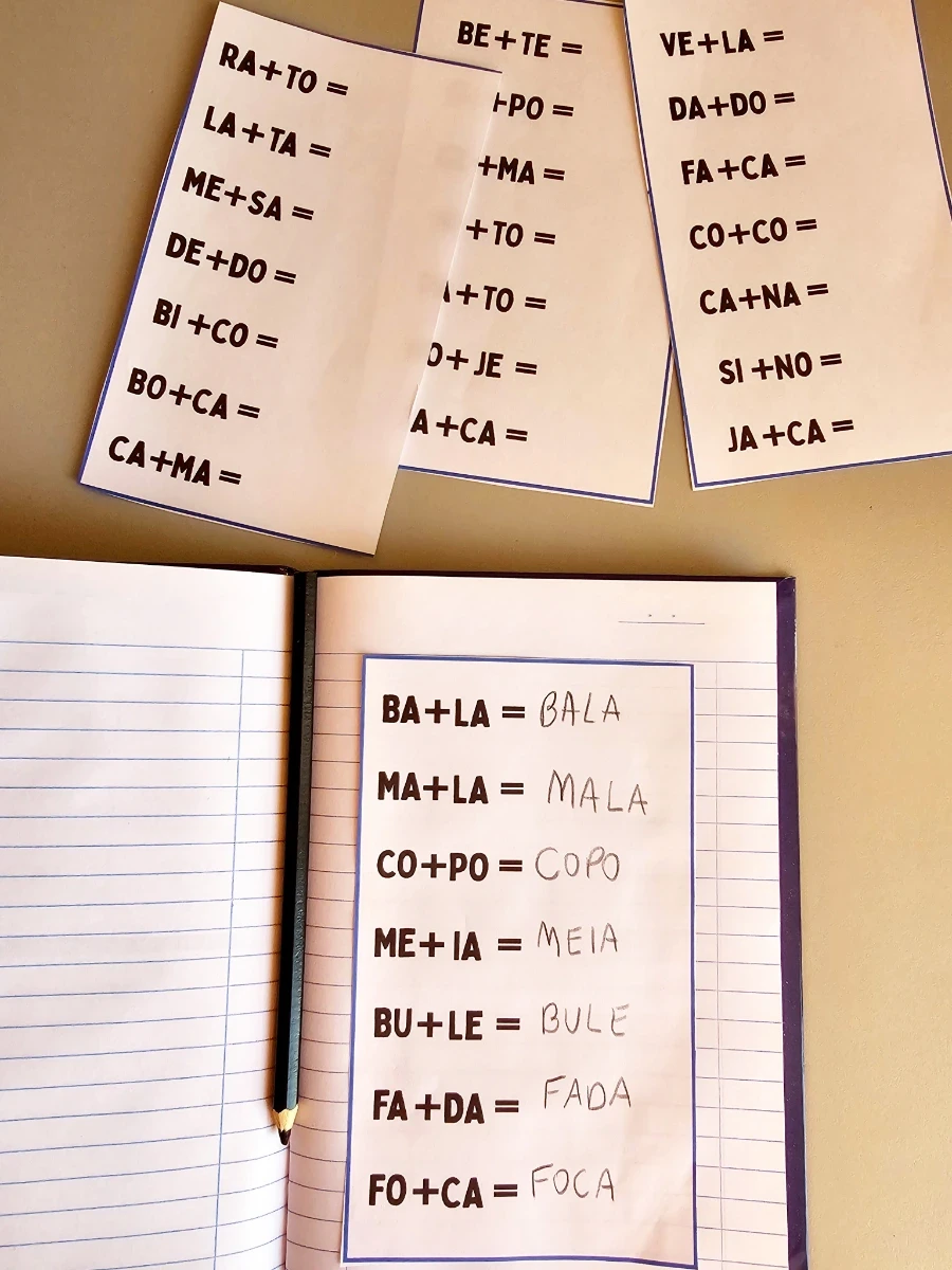 ✏️ ATIVIDADE – ESCREVA AS PALAVRAS