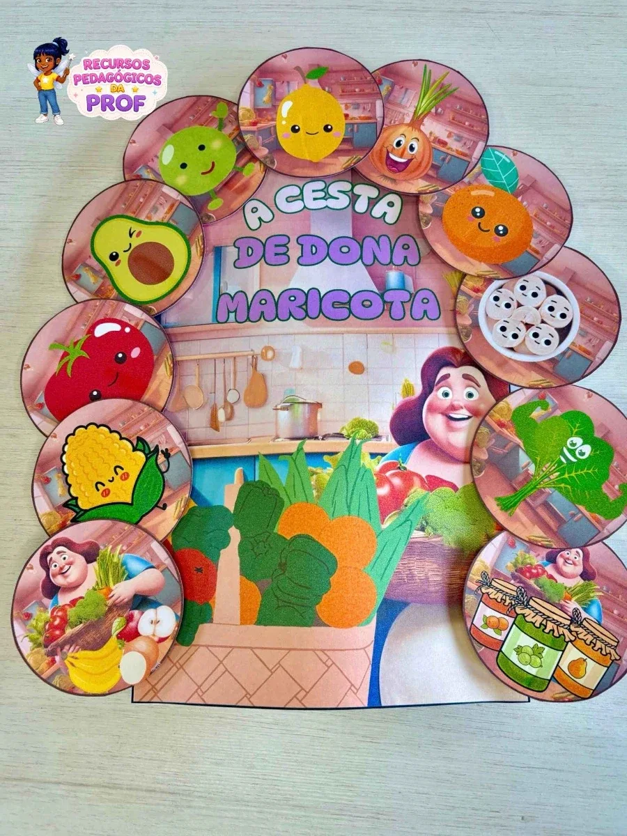 A Cesta da Dona Maricota: Uma Deliciosa Aventura Nutritiva