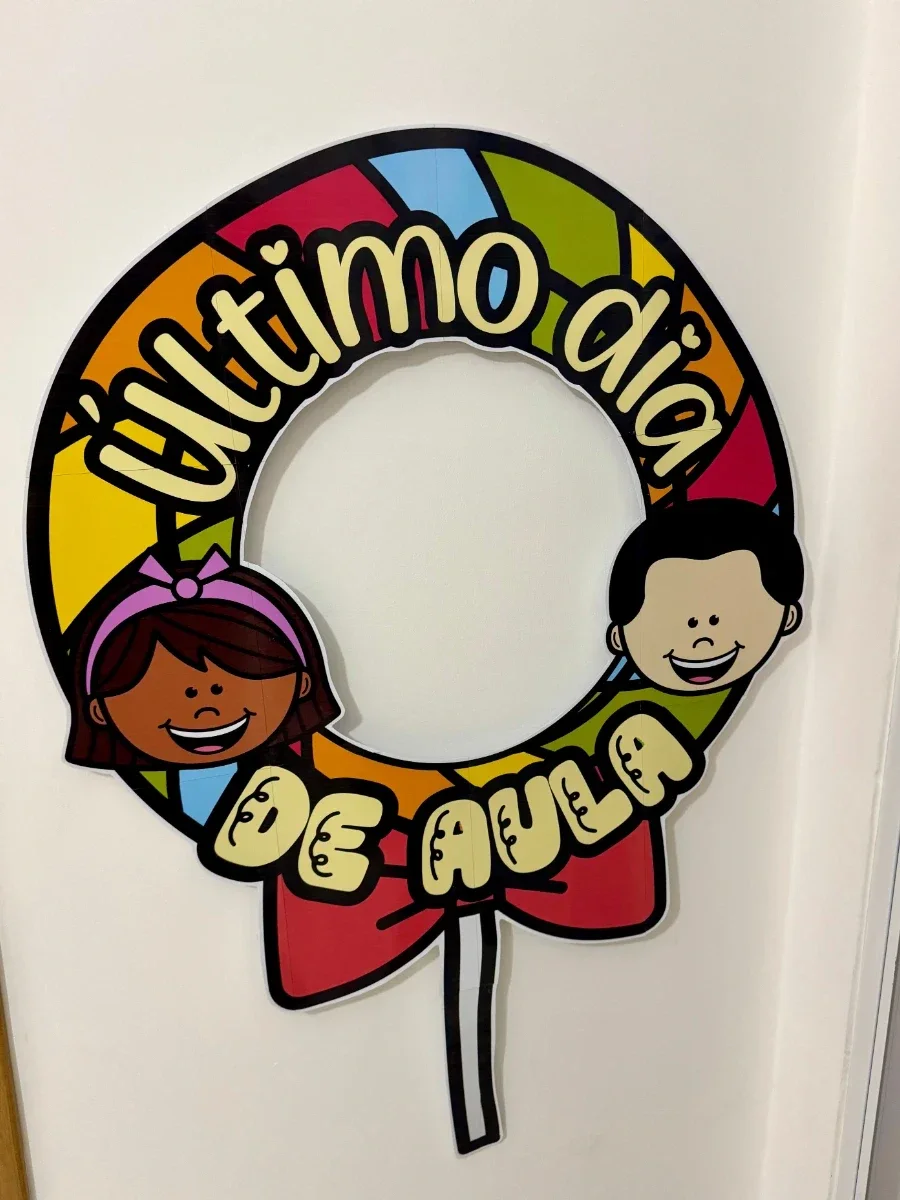 Decoração para Bambolê Último Dia de Aula