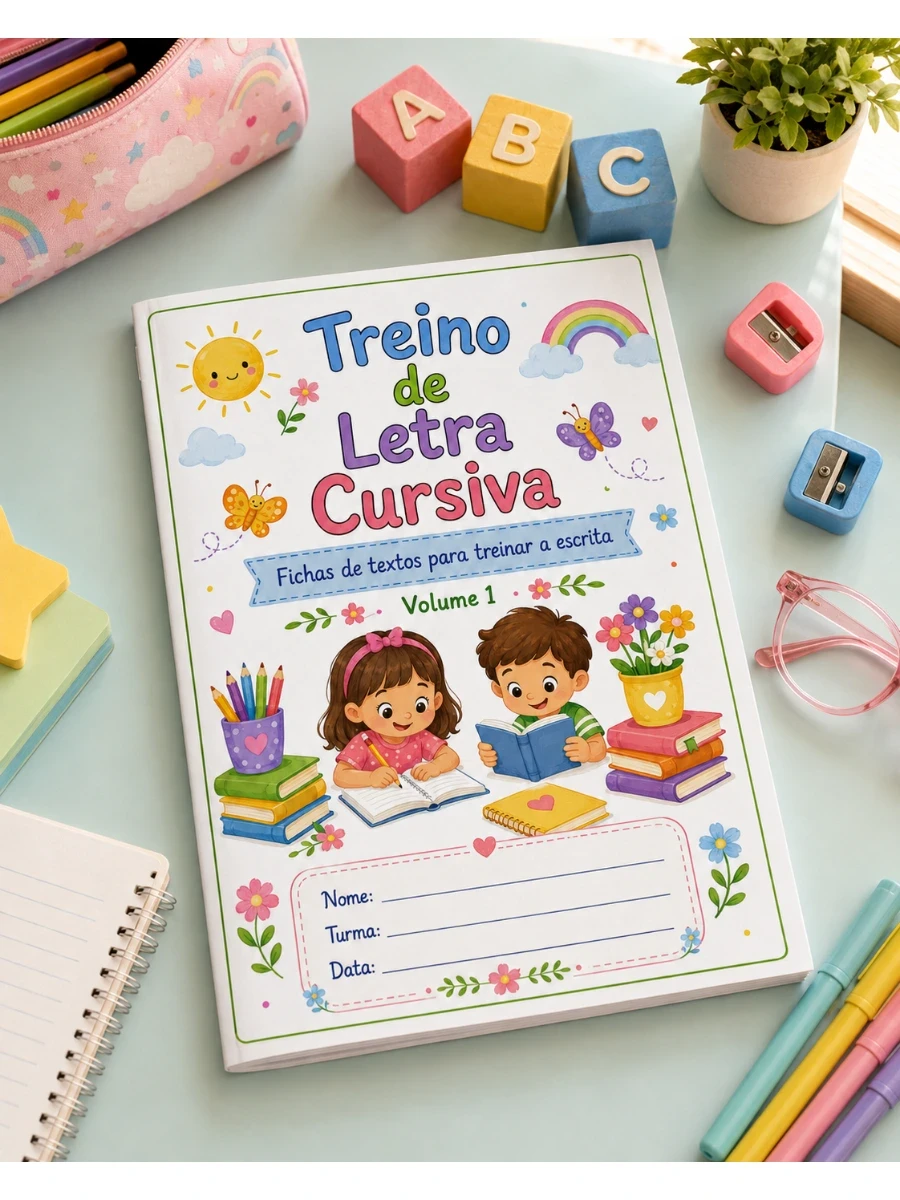 Apostila Treino Letra Cursiva