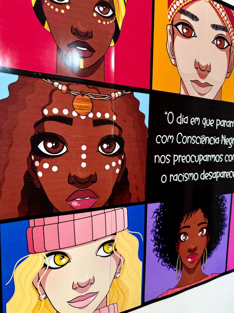 Painel Consciência Negra Educação Infantil - Kit Ampliado para Imprimir PDF