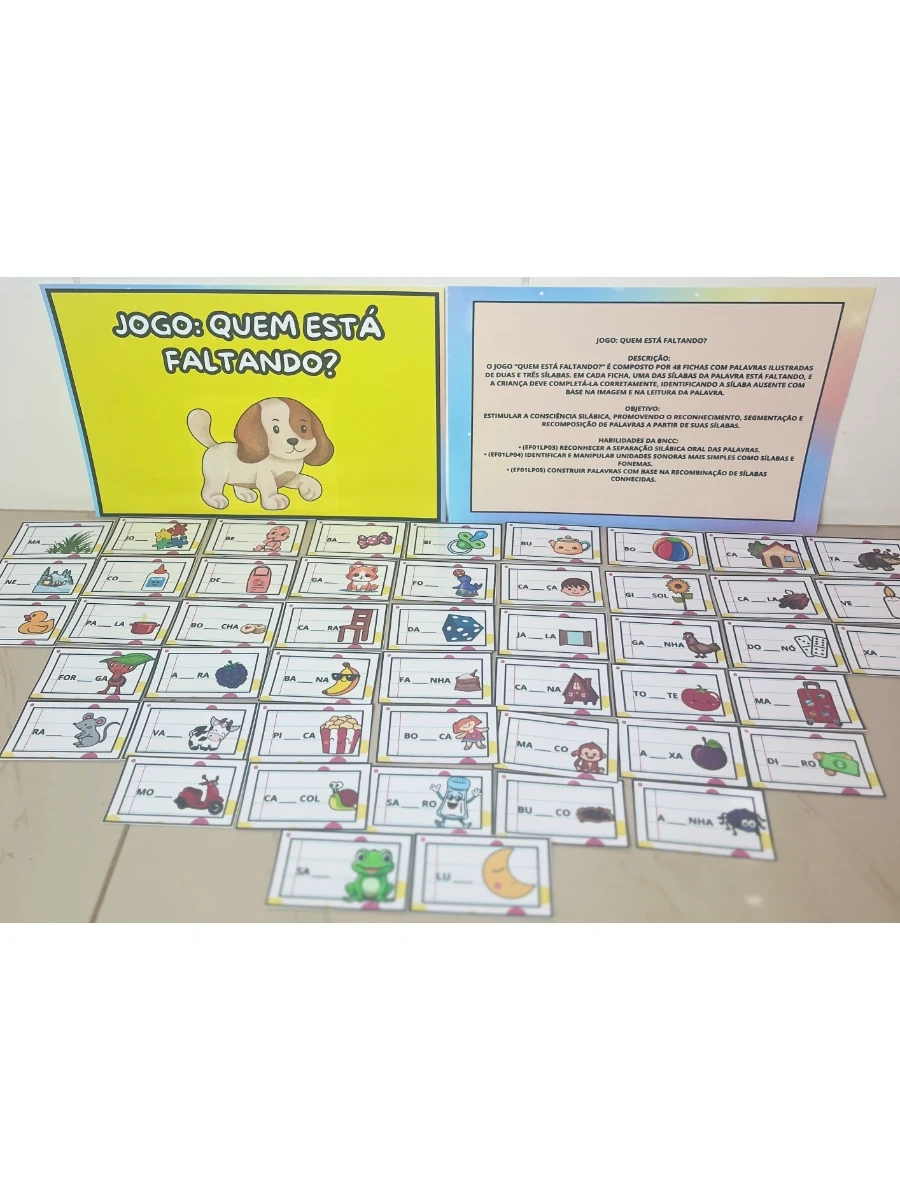 Jogo: Quem está faltando?