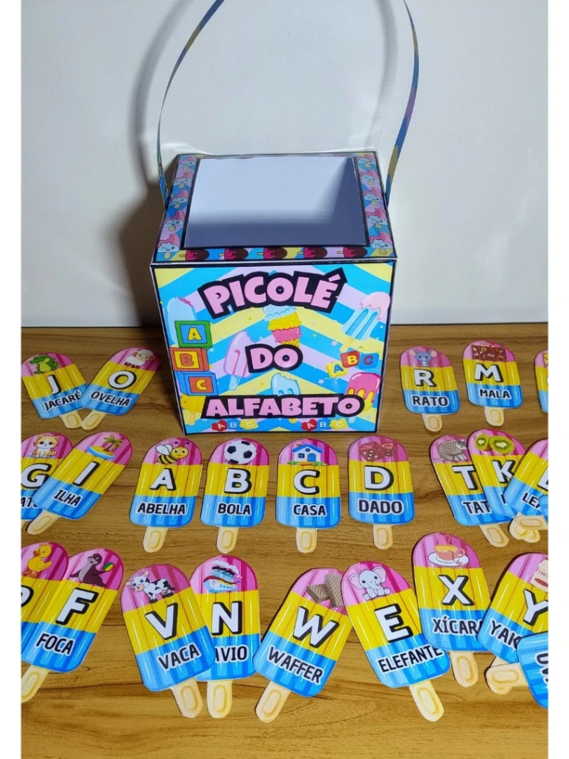 Picolé do Alfabeto