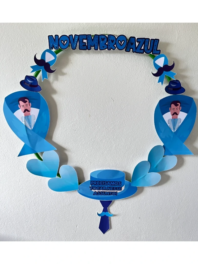 BAMBOLÊ NOVEMBRO AZUL — CONSCIENTIZAR TAMBÉM É UM ATO DE AMOR!