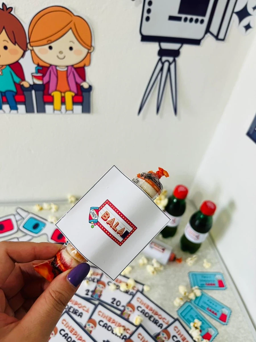 CINE PIPOCA — KIT TEMÁTICO PARA UM CINEMINHA ESPECIAL